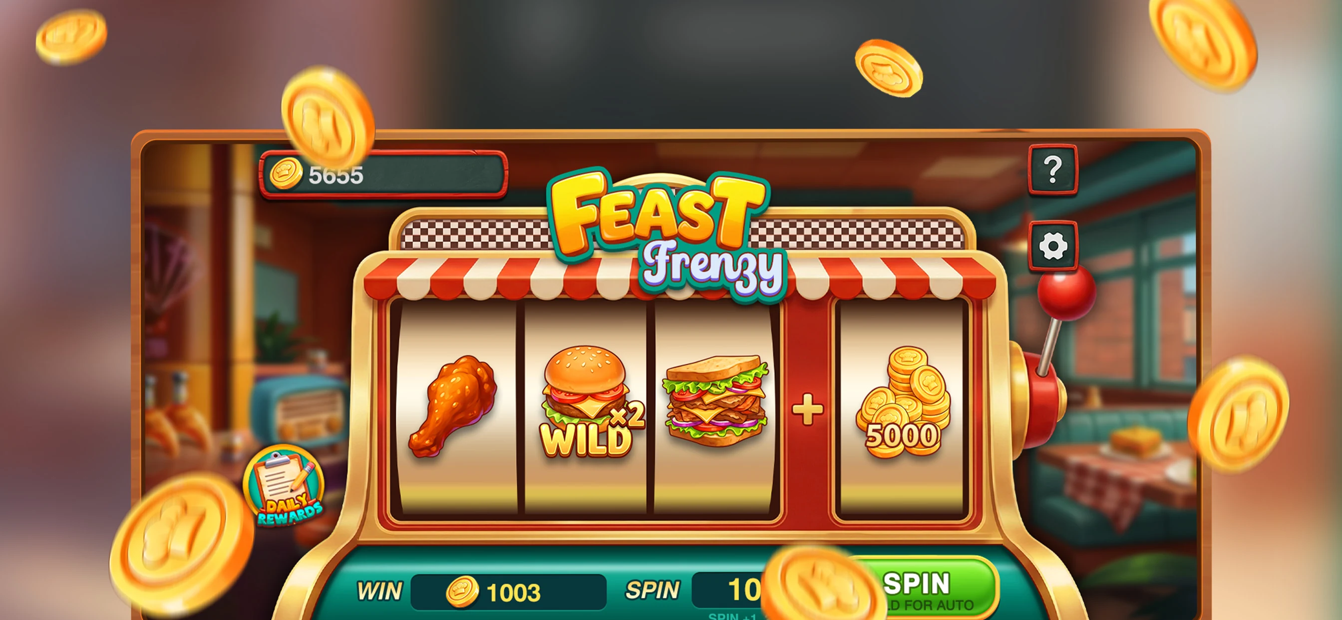 Foodie Spin Feast screenshot